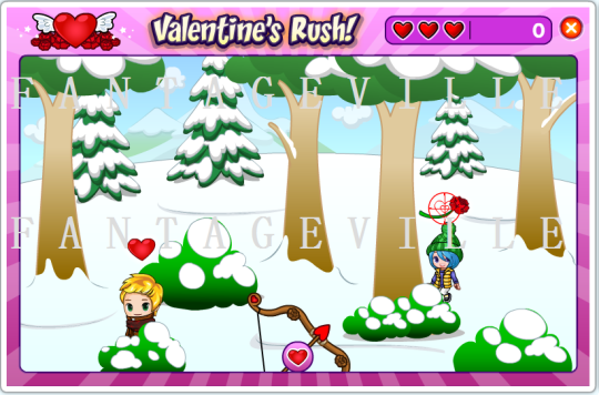 valentines rush game