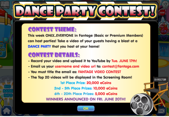 dance party contest